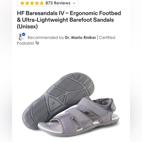 Hike Footwear Barefoot Sandals IV size EU 38 US 7.5 - Picture 1 of 8